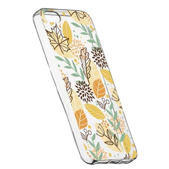 Husa Silicon, Transparent, Slim, Toamna, 109, Apple iPhone 5 / 5S / SE Husa Silicon, Transparent, Slim, Toamna, 109, Apple iPhone 5 / 5S / SE