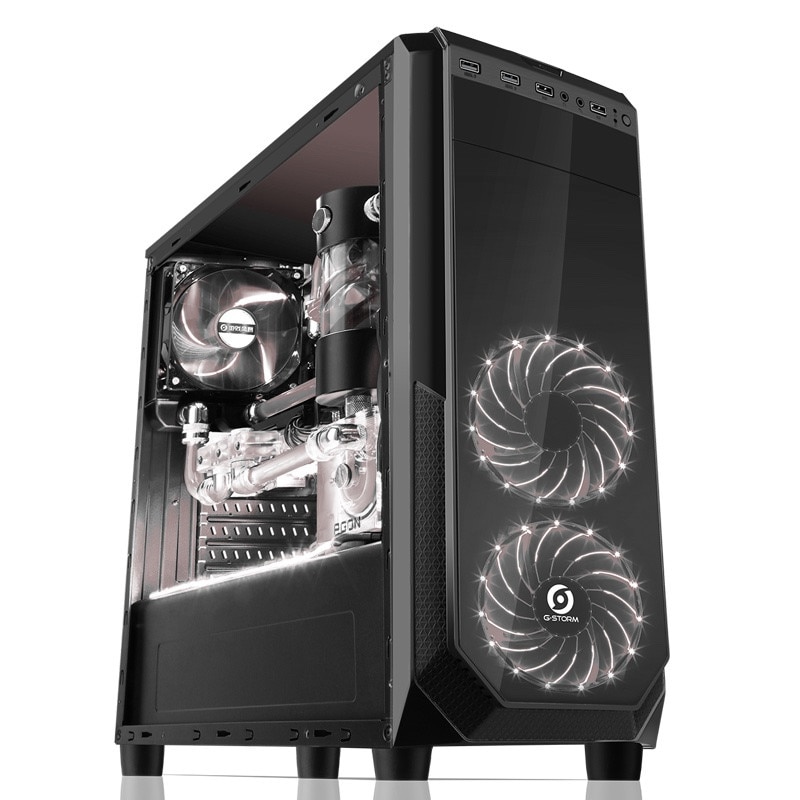 Sistem Desktop PC Vist cu procesor Intel i5-7400, 8GB DDR4