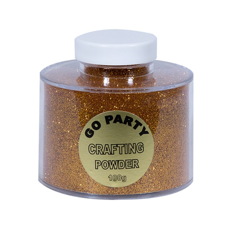 Pudra cu sclipici Auriu Pentru Baloane- 100 gr, Qualatex 82490