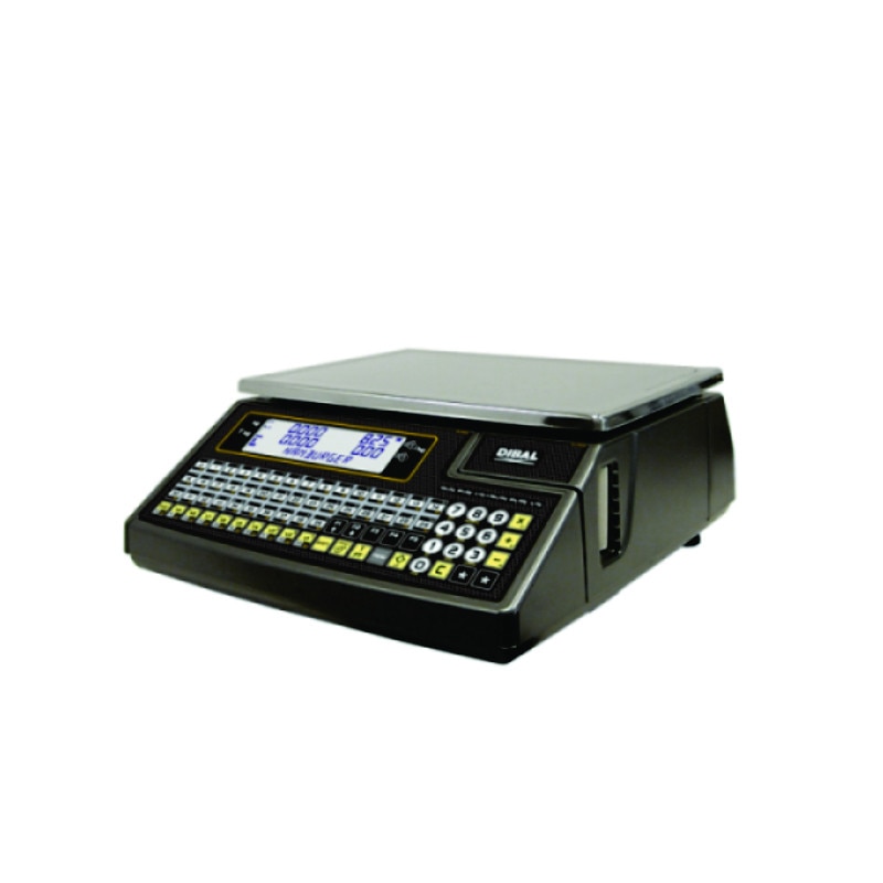 Cantar cu imprimanta de etichete Dibal 500 WIND-025 fara brat 6/15 kg