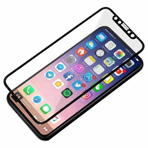 Folie protectie de sticla 9H sticla securizata, pentru Xiaomi Mi8, negru, BBL422