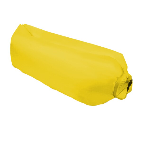 Saltea / sezlong gonflabil camping Timeless Tools pentru relaxare, Galben