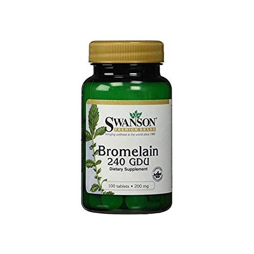 Bromelain 240 GDU 200mg 100cps Swanson