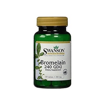 Bromelain 240 GDU 200mg 100cps Swanson Bromelain 240 GDU 200mg 100cps Swanson