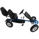 Kart F160AB cu 2 locuri, cu pedale pentru juniori,adulti si copii,roti cauciuc,scaun reglabil