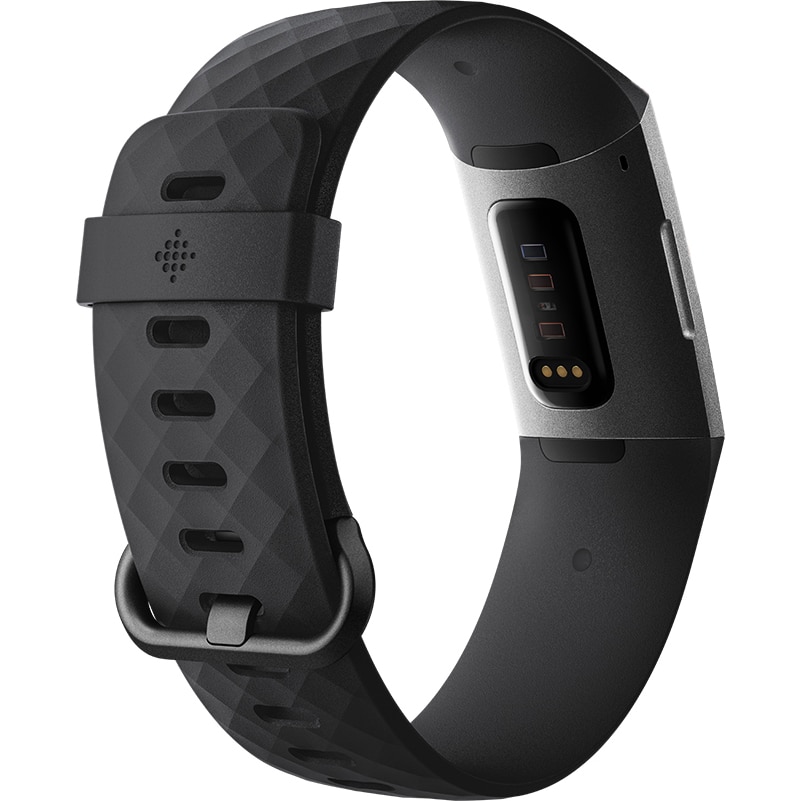 Fitness karkötő Fitbit Charge 3, grafit, eMAG.hu