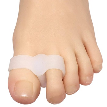 Set 2 bucati protectie pentru monturi si separator degete, zenifique®, din silicon, alb Set 2 bucati protectie pentru monturi si separator degete, zenifique®, din silicon, alb