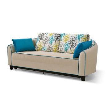 Canapea extensibila Sofia,Bej,214x115x85cm Canapea extensibila Sofia,Bej,214x115x85cm