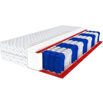 Saltea hipoalergenica, Dino cu husa detasabila, tehnologie DoubleHARD, HotMelt, cu arcuri individuale, SPIJZDROWO, 200x70x14cm, fermitate medie Saltea hipoalergenica, Dino cu husa detasabila, tehnologie DoubleHARD, HotMelt, cu arcuri individuale, SPIJZDROWO, 200x70x14cm, fermitate medie