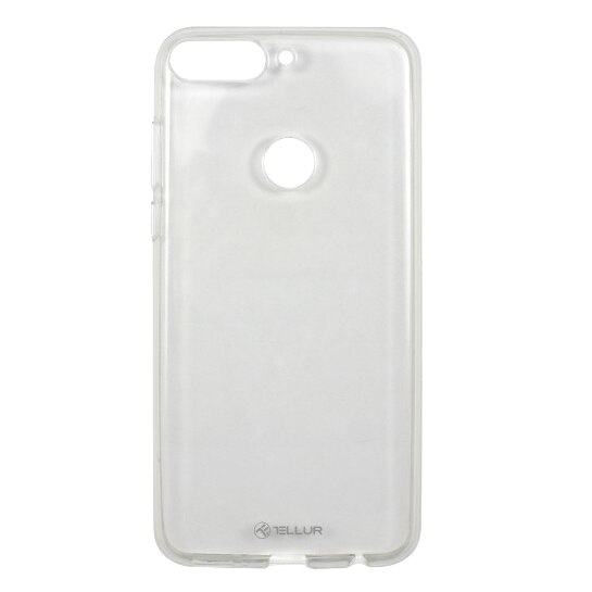 Husa de protectie Tellur Silicon pentru Huawei Y7 Prime 2018, Transparenta