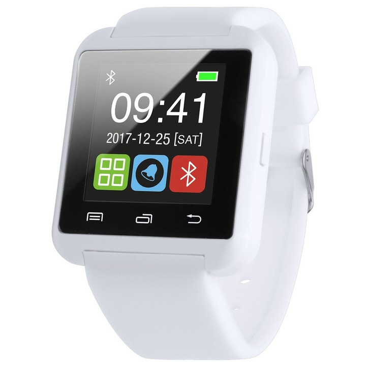 Смарт часовник Android, 1.5", Бял
