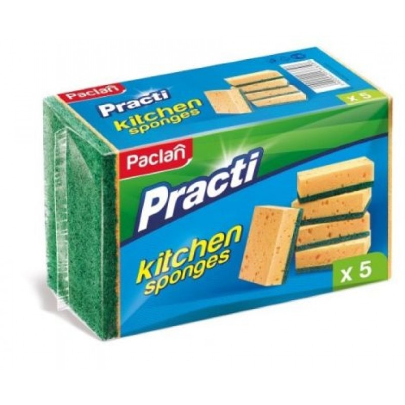 Bureti Paclan Kitchen Sponges 5buc/set