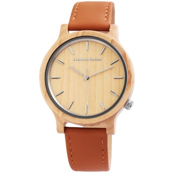 Ceas barbatesc, Leonardo Verrelli, carcasa lemn artar, curea piele Ceas barbatesc, Leonardo Verrelli, carcasa lemn artar, curea piele