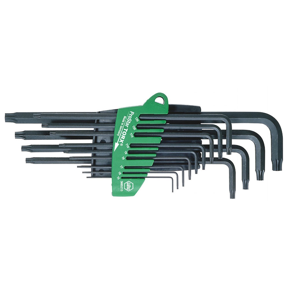 Set chei TORX tip L, in suport ProStar, WIHA, 13 piese