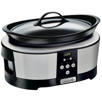 Slow cooker Crock-Pot SCCPBPP605-050, 5.7 l, 2 Setari gatit, Functie pastrare la cald, Display electronic, Timer, Vas de ceramica detasabil, Argintiu Slow cooker Crock-Pot SCCPBPP605-050, 5.7 l, 2 Setari gatit, Functie pastrare la cald, Display electronic, Timer, Vas de ceramica detasabil, Argintiu