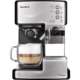 Espressor manual Breville Prima Latte VCF045X-01, 15 bari, 1.5 l, Recipient detasabil lapte 0.3 l, Argintiu