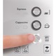 Espressor manual Breville Prima Latte VCF045X-01, 15 bari, 1.5 l, Recipient detasabil lapte 0.3 l, Argintiu