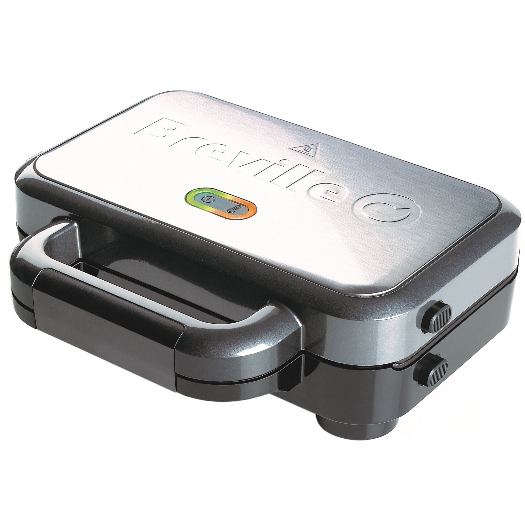 Sandwichmaker Breville Deep Fill VST041X01, 850 W, Negru/Inox eMAG.ro