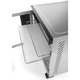 Deshidrator alimente Hendi Profi Line, 1000 W, 10 tavi, Temperatura reglabila 35-75°C, Gri