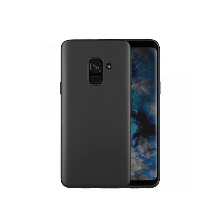 Husa protectie din silicon, Samsung Galaxy A6 2018+ Plus , Negru