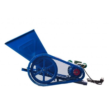 Zdrobitor de Fructe Electric Micul Fermier 1100 KW, 500 kg/h, Cuva 25 L, Tambur Otel, Albastru Zdrobitor de Fructe Electric Micul Fermier 1100 KW, 500 kg/h, Cuva 25 L, Tambur Otel, Albastru