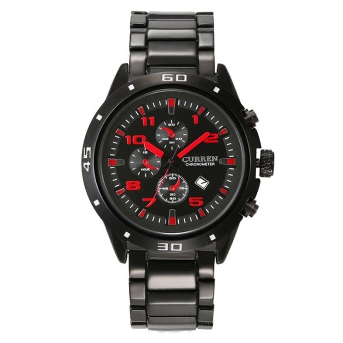 Ceas barbatesc Curren 8021 - JW394n rosu