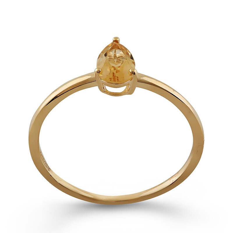 Inel Deruvo Aur 18k Citrin, 55 RAJR25731-CTY