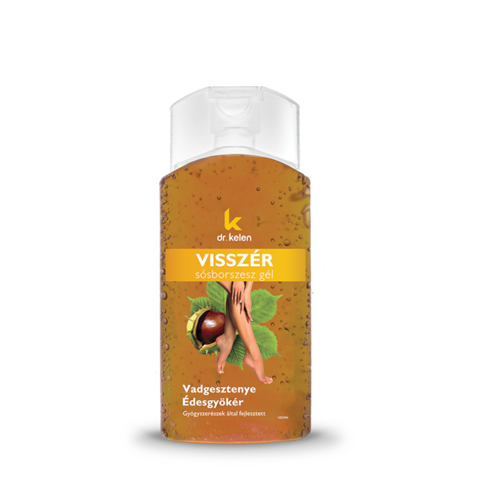 Gel pentru picioare obosite DrKelen, cu castane, stimuleaza circulatia sangvina, anti-edem, reducerea permeabilitatii venelor, 150 ml
