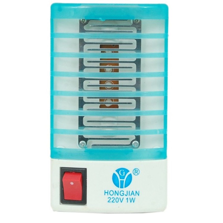 Mini Aparat cu Lampa UV Anti Insecte, Muste sau Tantari, pentru Camera, Acoperire 25mp