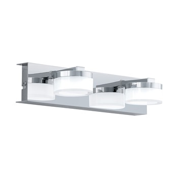 Aplica baie Romendo 1, EGLO, 96542, LED, 2x7.2W, 1140 lm, 3000K lumina calda, A+, dimabil, otel, crom satinat, 30 x 12.5 x 7 cm, IP44 Aplica baie Romendo 1, EGLO, 96542, LED, 2x7.2W, 1140 lm, 3000K lumina calda, A+, dimabil, otel, crom satinat, 30 x 12.5 x 7 cm, IP44