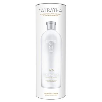 Lichior Tatratea Coconut, 22%, 0.7l, Gift Pack Lichior Tatratea Coconut, 22%, 0.7l, Gift Pack