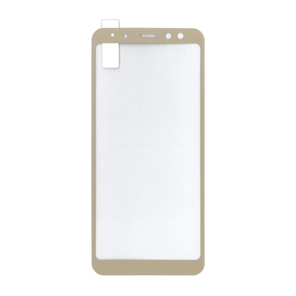Folie sticla full size EuroCELL pentru Samsung Galaxy A8 2018, auriu