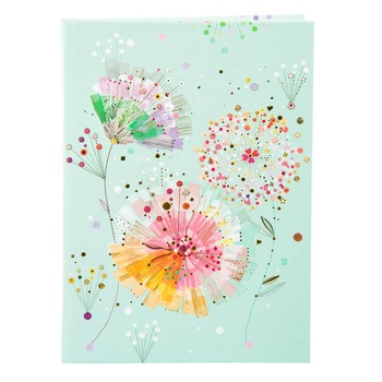 Agenda A5 embosata - Primavera mint Agenda A5 embosata - Primavera mint