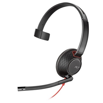 Casca Call Center Plantronics Blackwire 5210, C5210, USB-C, Monoaural Casca Call Center Plantronics Blackwire 5210, C5210, USB-C, Monoaural