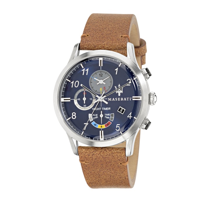 Ceas Maserati R8871625005 Ricordo Yachting, argintiu