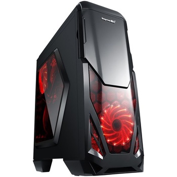 Sistem PC Gaming Intel Comet Lake i9-10900K pana la 5.3GHz, 16GB DDR4, HDD 1TB + SSD 240GB, nVidia GTX1660 6GB GDDR5, Carcasa Design Gaming Sistem PC Gaming Intel Comet Lake i9-10900K pana la 5.3GHz, 16GB DDR4, HDD 1TB + SSD 240GB, nVidia GTX1660 6GB GDDR5, Carcasa Design Gaming