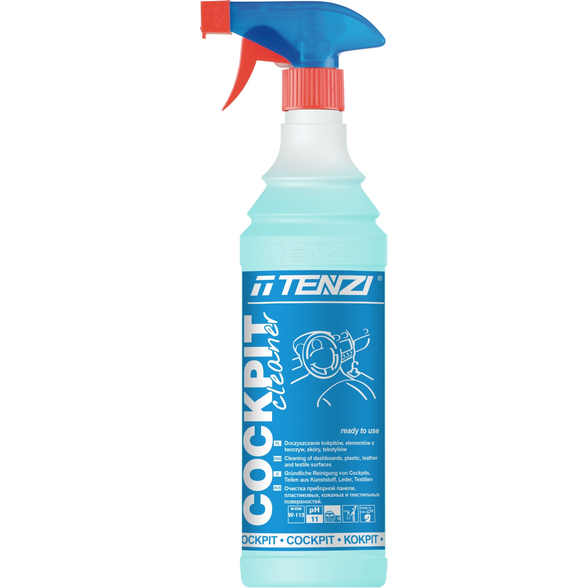 Solutie pentru curatarea bordului Tenzi Cockpit cleaner 600 ml