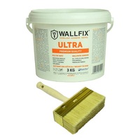 set adeziv tapet gata preparat 3kg  bidinea 130mm pentru aplicarea adezivului de tapet imagen 27_0_
0