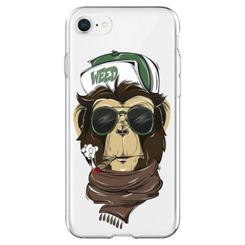 Carcasa Husa Apple iPhone 8 model Weed, Transparenta, Antisoc, Viceversa Carcasa Husa Apple iPhone 8 model Weed, Transparenta, Antisoc, Viceversa