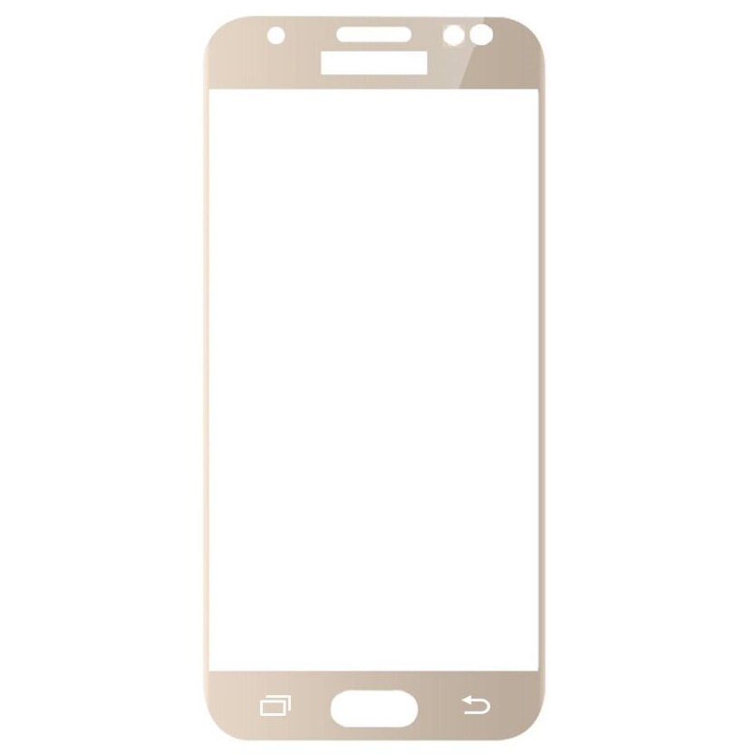 Folie de protectie Devia Frame Glass pentru Samsung Galaxy J5 2017, Auriu