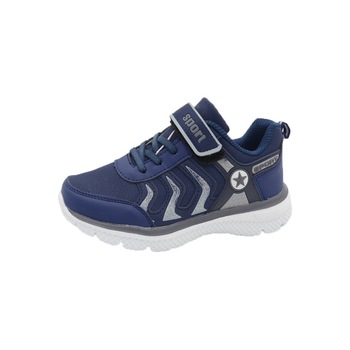 Pantofi sport pentru baieti Bessky WY70062-2, Bleumarin Pantofi sport pentru baieti Bessky WY70062-2, Bleumarin