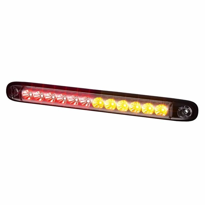 Hátsó lámpa 257x27, 3 funkciós, vékony, LED-del, LZD2246 Horpol