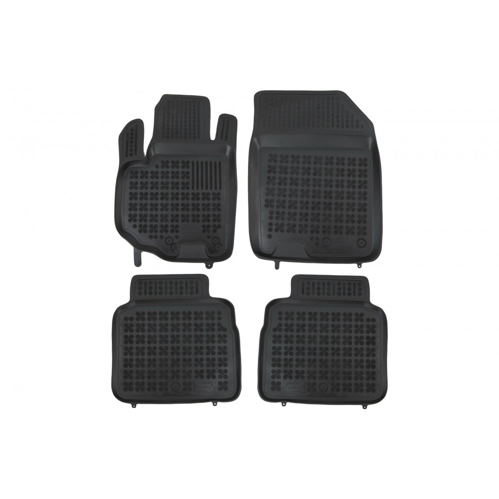 Set 4 Covorase Presuri Auto REZAW-PLAST Negru din Cauciuc Suzuki SX4 S-Cross II (2013+)