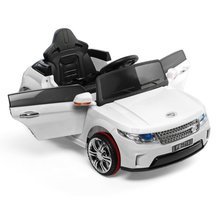 Masinuta electrica Mappy Nitro, pentru copii, Alb