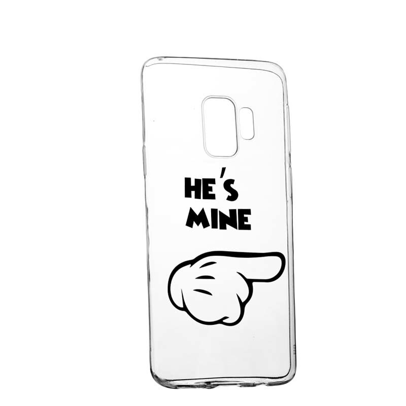 Husa Silicon, Transparent, Slim, He's Mine, 105, Huawei Honor 7