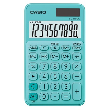 Calculator Casio birou 10 digits sl-310uc verde Calculator Casio birou 10 digits sl-310uc verde