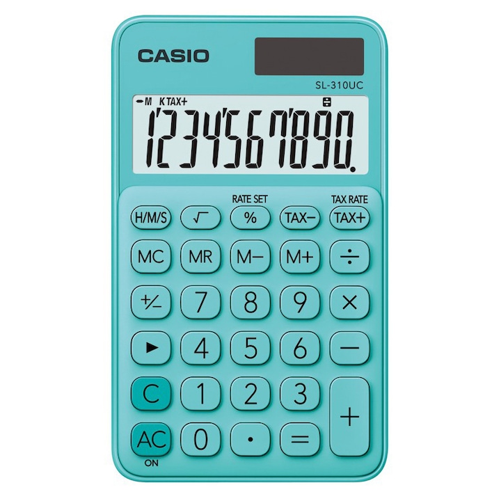 Calculator Casio birou 10 digits sl-310uc verde