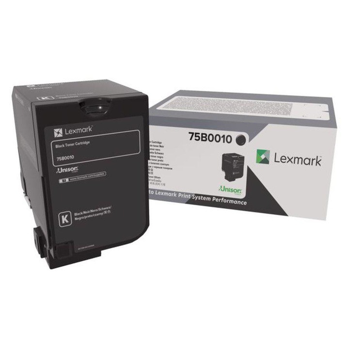 Toner Lexmark 75B0010, fekete, 13k, CX727DE, CS727DE, CS728DE