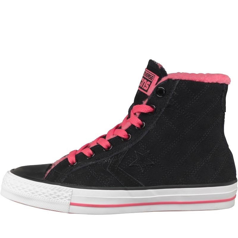 Tenisi dama Converse Star Player Hi negri imblaniti masura 36