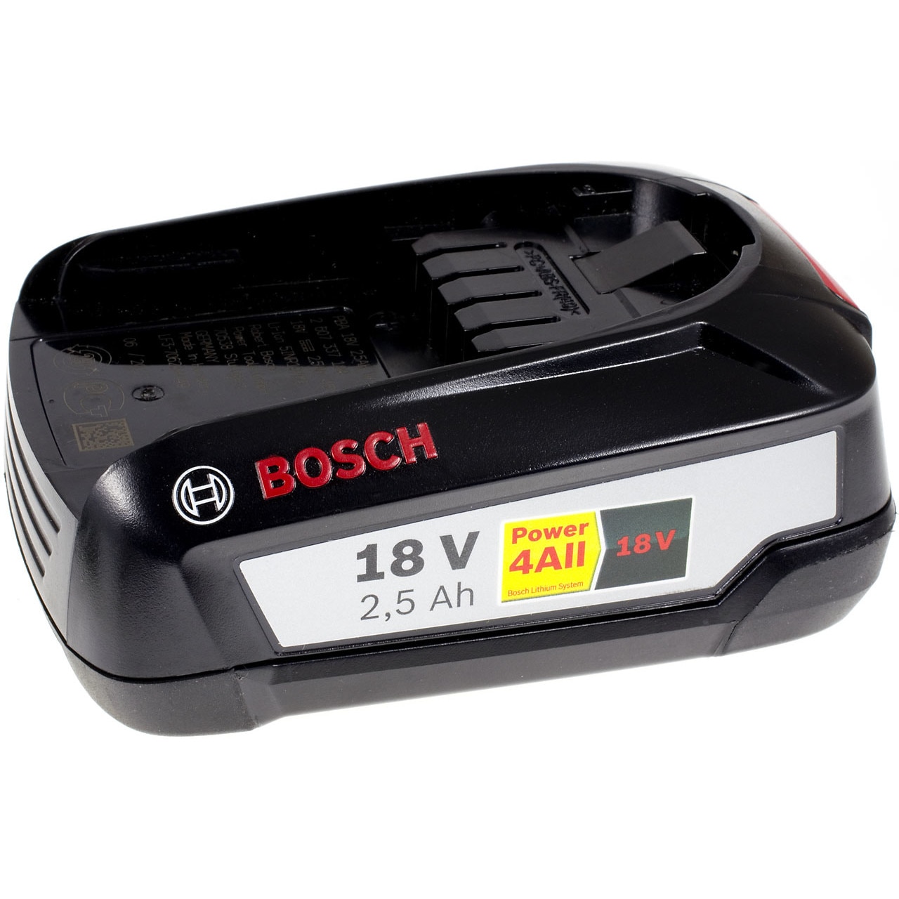  Bosch 1600A005B0 Battery Pack PBA 18V 2.5Ah W-B, 18 V, Black :  Tools & Home Improvement